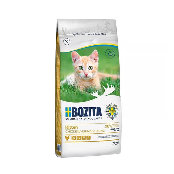[31121] Bozita Tavuklu Tahılsız Yavru Kedi Maması 2kg