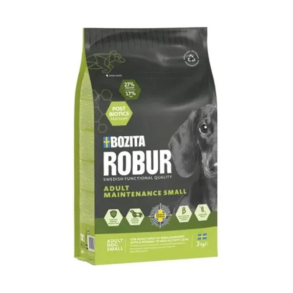 [44233] Bozita Robur Tavuklu Küçük Irk Yetişkin Köpek Maması 3kg