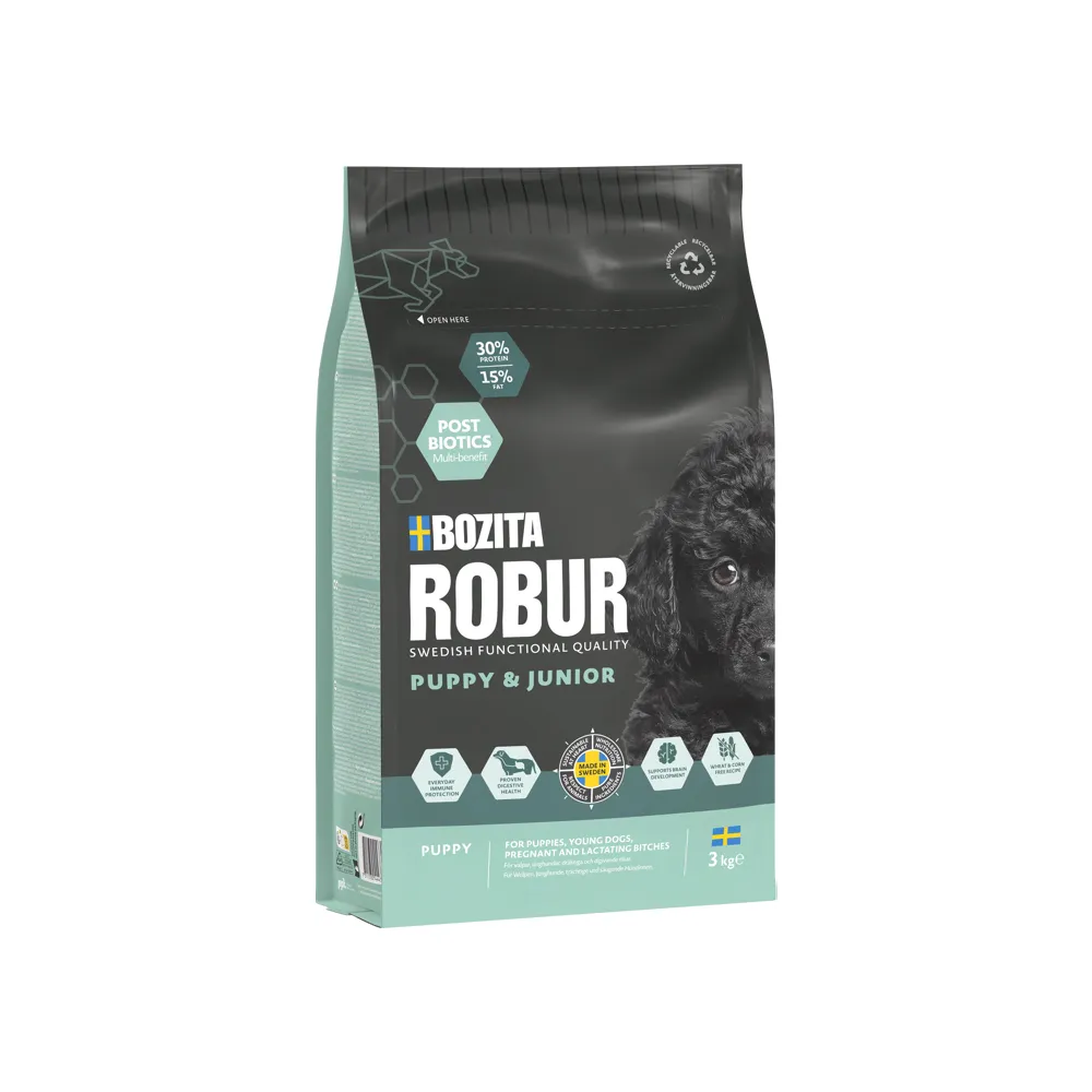 [44433] Bozita Robur Tavuklu Yavru Köpek Maması 3kg