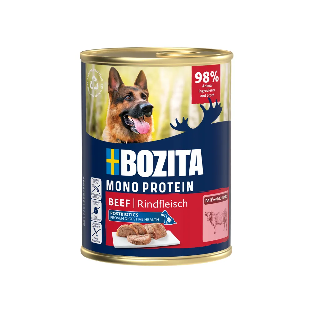 [65137] Bozita Sığır Etli Ezme Yetişkin Köpek Konservesi 400g