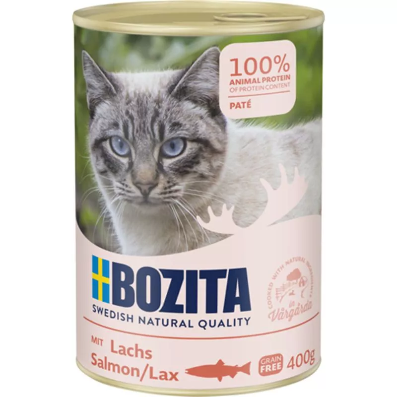 Bozita Somonlu Pate Yetişkin Kedi Konservesi 400g