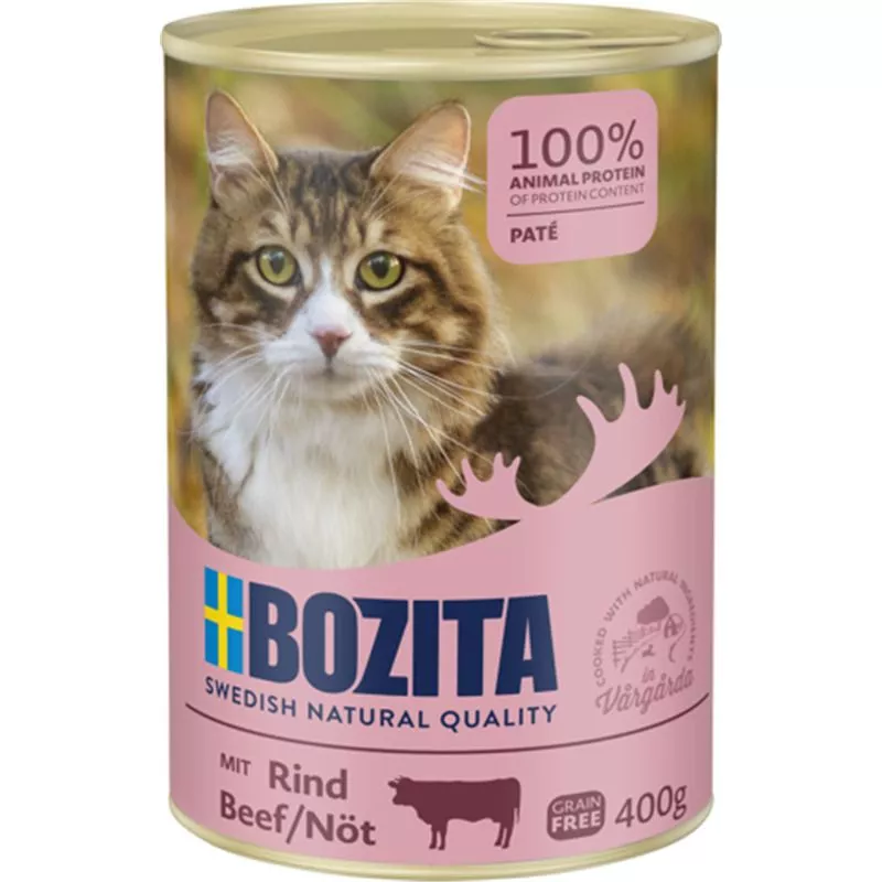 Bozita Sığır Etli Pate Yetişkin Kedi Konservesi 400g